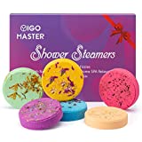 Shower Steamers Shower Bombs Aromatherapy Set of 6, SPA Gifts Stress Relief and Anxiety Relief Items with Essential Oils. Perfect Gifts for Birthday, Mother's Day, Valentine's Day, Easter Day