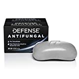 Defense Antifungal Medicated Bar Soap | Intensive Treatment for Athlete's Foot Fungus and Fungal Infections of The Skin (Two Bars, No Case)