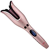 CHI Spin N Curl Special Edition Rose Gold Hair Curler 1'. Ideal for Shoulder-Length Hair between 6-16” inches.