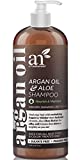 artnaturals Moroccan Argan Oil Shampoo - (16 Fl Oz / 473ml) - Moisturizing, Volumizing Sulfate Free Shampoo for Women, Men and Teens - Used for Colored and All Hair Types, Anti-Aging Hair Care