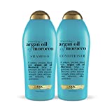 OGX Renewing + Argan Oil of Morocco Shampoo & Conditioner, 25.4 Ounce (Set of 2)