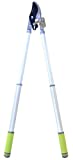 MLTOOLS Ratcheting Extendable Bypass Lopper for Gardening - Heavy Duty Ratchet Lopper 39½' Extendable Long Handle – Chops Through 1-3/4” Thick Branches – Ideal for All Gardening Enthusiasts - L8230