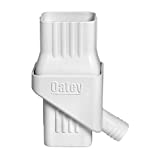 Oatey 14209 Mystic Rainwater Collection System Fits 2' X 3' Residential Downspouts, White