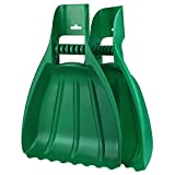 Large Leaf Scoops and Hand Rake Claw, Ergonomic Hand Held Garden Rake Grabbers for Picking up Leaves,Grass Clippings and Lawn Debris
