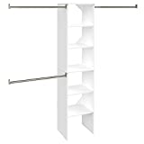 ClosetMaid SuiteSymphony Starter Tower Kit, 16', Pure White