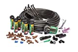 Rain Bird 32ETI Easy to Install In-Ground Automatic Sprinkler System Kit, Black