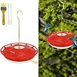 Hummingbird Feeders for Outdoors Applies to All Birds,Leak-Proof Hummer Bird Feeder Outside,Easy to Clean and Fill,Including 3 Cleaning Brush