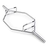 Marcy Olympic Hex Trap Bar HTB-6921, Chrome