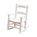 B&Z KD-21W Child's Rocking Chair Porch Rocker Wooden Classic Indoor Outdoor Age 3-6