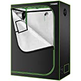 VIVOSUN 4x2 Grow Tent, 48'x24'x60' High Reflective Mylar with Observation Window and Floor Tray for Hydroponics Indoor Plant Growing for VS1000/VS2000
