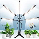 Grow Lights for Indoor Plants, DICCEAO 150W LEDs Grow Light for Seed Starting with Full Spectrum, 3/9/12H Timer, 10 Dimmable Levels, 3 Switch Modes, Growing Lamp Suitable for Various Plant