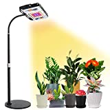 Grow Light for Indoor Plants, LBW Full Spectrum Desk LED Plant Light, Small Grow Lamp with On/Off Switch, Height Adjustable, Flexible Gooseneck, Ideal for Indoor Grow