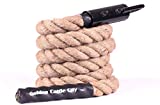 Golden Cattle City Gym Climbing Rope for Fitness and Strength Training, Indoor & Outdoor Crossfit Climb, 1.5-inch Diameter, Length Available: 10,13,16,18,20 Ft (10)