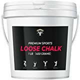 TITGGI 1 lb Gym Chalk Bucket - Includes Chalk Powder and A Chalk Ball - Multi-Purpose Hand Chalk for Rock Climbing Chalk, Gym Chalk, Weight Lifting Chalk and More