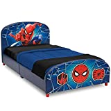 Delta Children Upholstered Twin Bed, Marvel Spider-Man