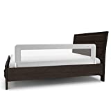 Bed Rail for Toddlers - Extra Long Toddler Bedrail Guard for Kids Twin, Double, Full Size Queen & King Mattress - Baby Bed Rails for Children (Grey XL)