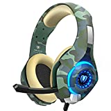 Gaming Headset for PS4 PS5 Xbox One, PS4 Headset with Mic Stereo Surround Sound Headphones Noise Canceling