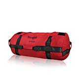 Yes4All Workout Sandbags, Heavy Duty Sandbags for Fitness, Conditioning, MMA & Combat Sports - Red - M