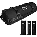 OK5STAR Sandbags, Heavy Duty Sandbags for Fitness 24-85LBS Adjustable Weighted Workout Bag, Sandbag for Strength Training, Exercise, Conditioning, Home Gym with 8 Handles(Sand NOT Included)