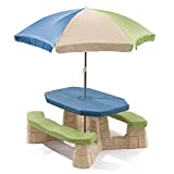 Step2 Naturally Playful Kids Picnic Table With Umbrella