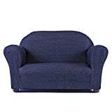 Keet Roundy Denim Children's Sofa, Blue