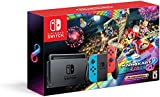 Nintendo Switch with Neon Blue and Neon Red Joy‑Con HAC-001 w/ Mario Kart 8 Deluxe