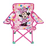 Minnie Mouse Kids Camp Chair Foldable Chair with Carry Bag