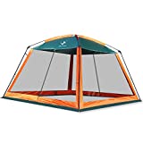 DALTACK Screen House for Outdoors 10Ft x 10Ft Mesh Screen Room Canopy Sun Shelter UPF 50+ Sun Shelter with Carry Bag