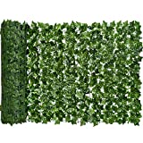DearHouse Artificial Ivy Privacy Fence, 157.5x39in Artificial Hedges Fence and Faux Ivy Vine Leaf Decoration for Outdoor Decor, Garden Decor