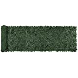 Artificial Ivy Privacy Fence,U'Artlines Heavy Duty Artificial Hedges Fence and Faux Ivy Vine Leaf Decoration Screen Garden Wall Fence for Outdoor Garden Decor (39.5x118 Inch)