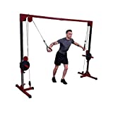 Best Fitness BFCCO10 Cable Crossover Machine,Red