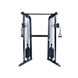 Body-Solid Powerline PFT100 Functional Trainer Cable Machine, Dual 160 Lb. Weight Stacks
