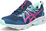 ASICS Women's Gel-Venture 8 Running Shoes, 8.5, MAKO Blue/Pink GLO