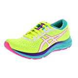 ASICS Women's Gel-Excite 7 Running Shoes, 9, Safety Yellow/White
