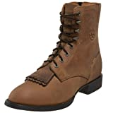 ARIAT womens Heritage Lacer II Boot Women s Round Toe, Distressed Brown, 8.5 US