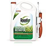 Roundup for Lawns Crabgrass Destroyer1 - Tough Weed Killer, Kills Crabgrass, Apply This Product to Kentucky Bluegrass, Fine Fescue, Perennial Ryegrass and Tall Fescue, 1 gal.