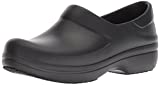 Crocs Women's Neria Pro II Clog | Slip Resistant Work Shoes, Black, 9