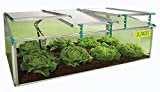 Exaco Biostar 1500-NP Juwel Premium Cold Frame Mini Greenhouse, 59 in. W x 32 in. D x 20 in. H, Clear