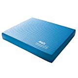 Airex Balance Pad - Exercise Foam Pad Physical Therapy, Workout, Plank, Yoga, Pilates, Stretching, Balancing Stability Mat, Kneeling Cushion, Mobility Strength Trainer for Knee, Ankle - Elite, Blue