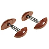 MEDca Shoe Stretcher Total of 2 Stretchers, 1 Pair, Brown