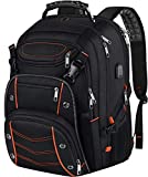 18.4 Laptop Backpack for unisex, 55L Extra Large Gaming Laptops Backpack with USB Charger Port,TSA Friendly Flight Approved and RFID Anti-Theft Pocket