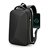 FENRUIEN Laptop Backpack for Men 15.6 Inch Expandable Hard Shell Anti-theft Gaming Laptop Bag Waterproof with USB Charging Port TSA Lock for College Travel Flight Business Work Office School Students Men Women