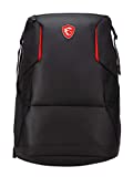 MSI Urban Raider Gaming Laptop Backpack, Quick Access, Padded Mesh, Lightweight Polyester Exterior, Fits Up to 17' Laptop, Water Repelent IPX-2, Medium