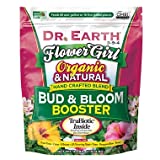 DR EARTH Flower Girl Bud & Bloom Booster 3-9-4 Fertilizer 4LB Bag - New Package for 2020 (1-Bag)