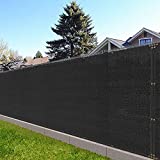 Privacy Screen 4 ft X 50 ft Netting Mesh with Reinforced Grommets and Zip Ties for Chain Link Outdoor Patio Balcony Yard Fence