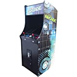 Creative Arcades Full Size Stand-Up Commercial Grade Arcade Machine | 2 Player | 60 Games | 22' LCD Screen | 2 Sanwa Joysticks | Trackball | 2 Stools Included | 3 Year Warranty