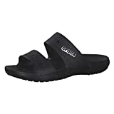 Crocs Unisex Men's and Women's Classic Sandal Slide, Black, 7 US
