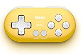 8Bitdo Zero 2 Bluetooth Key Chain Sized Mini Controller for Nintendo Switch, Windows, Android and macOS (Yellow Edition)