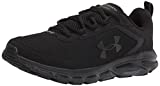 Under Armour mens Charged Assert 9 Running Shoe, Black (003 Black, 10.5 US