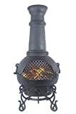 The Blue Rooster Gatsby Wood Burning Chiminea